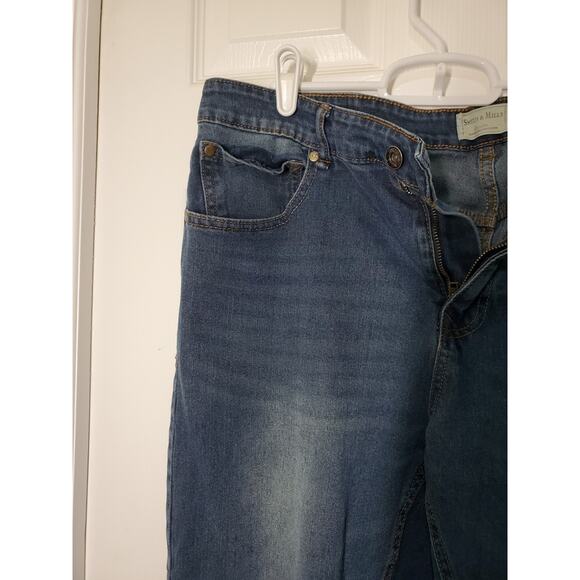 Smith & Mills Stretch Jeans Men size 38x30 Blue Denim - Picture 4 of 7